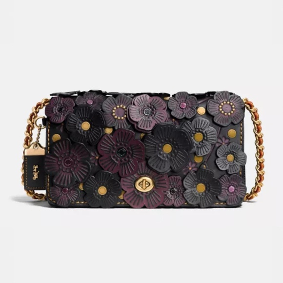 Coach Handbags - COACH Dinky Bag With Tea Rose